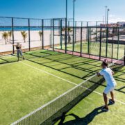 Padel in de hitte