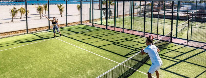 Padel in de hitte