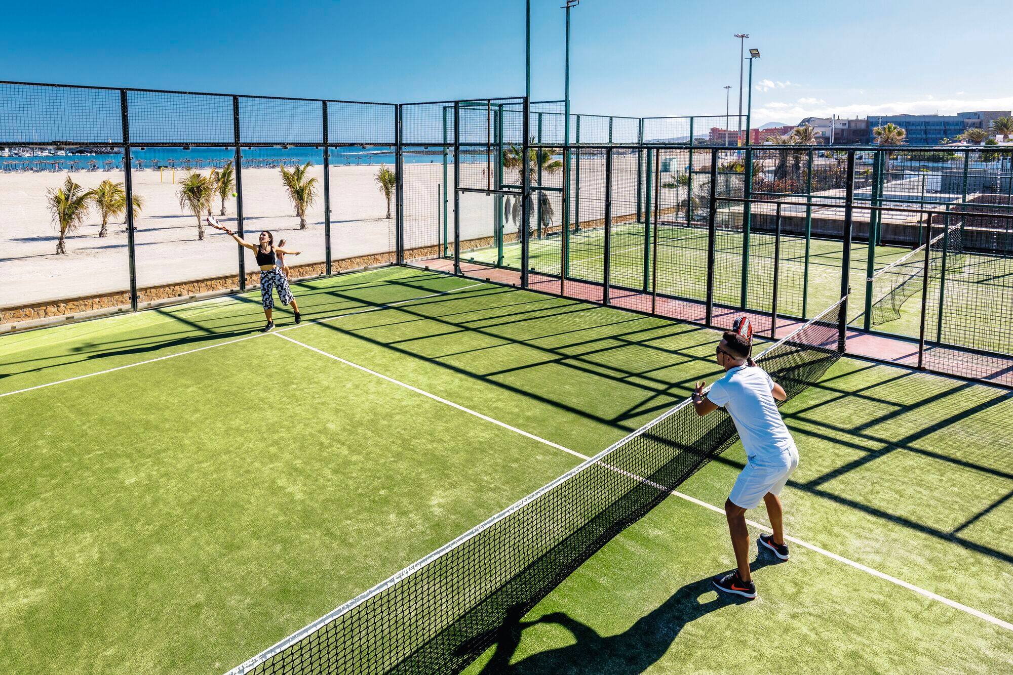 Padel in de hitte