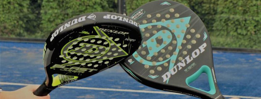 Padel racket gaten