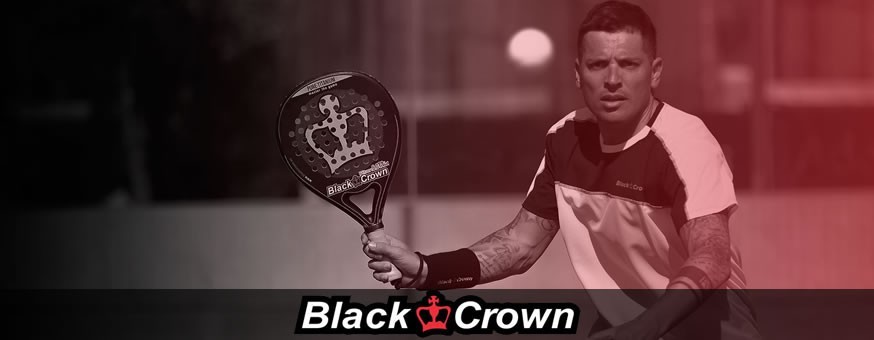 Black Crown padel rackets