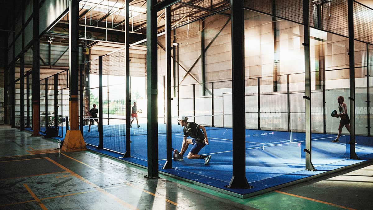 Indoor Padelbaan