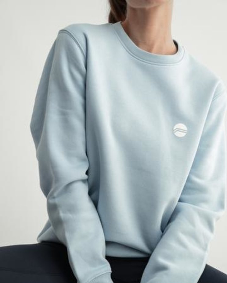 Padelista Crewneck sweater sky blue
