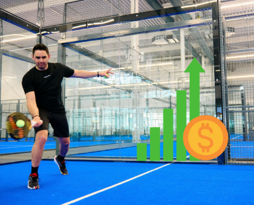 Investeren of beleggen in padel
