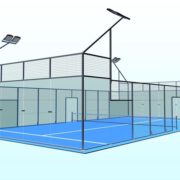 Padelbaan aanleggen