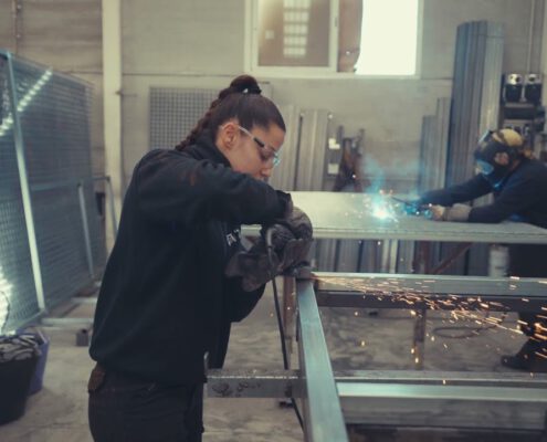 Padel industrie baan ontwikkelen