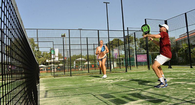 Padel spelers